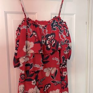 BB Dakota Floral High-Low Dress - Size 12 NWT